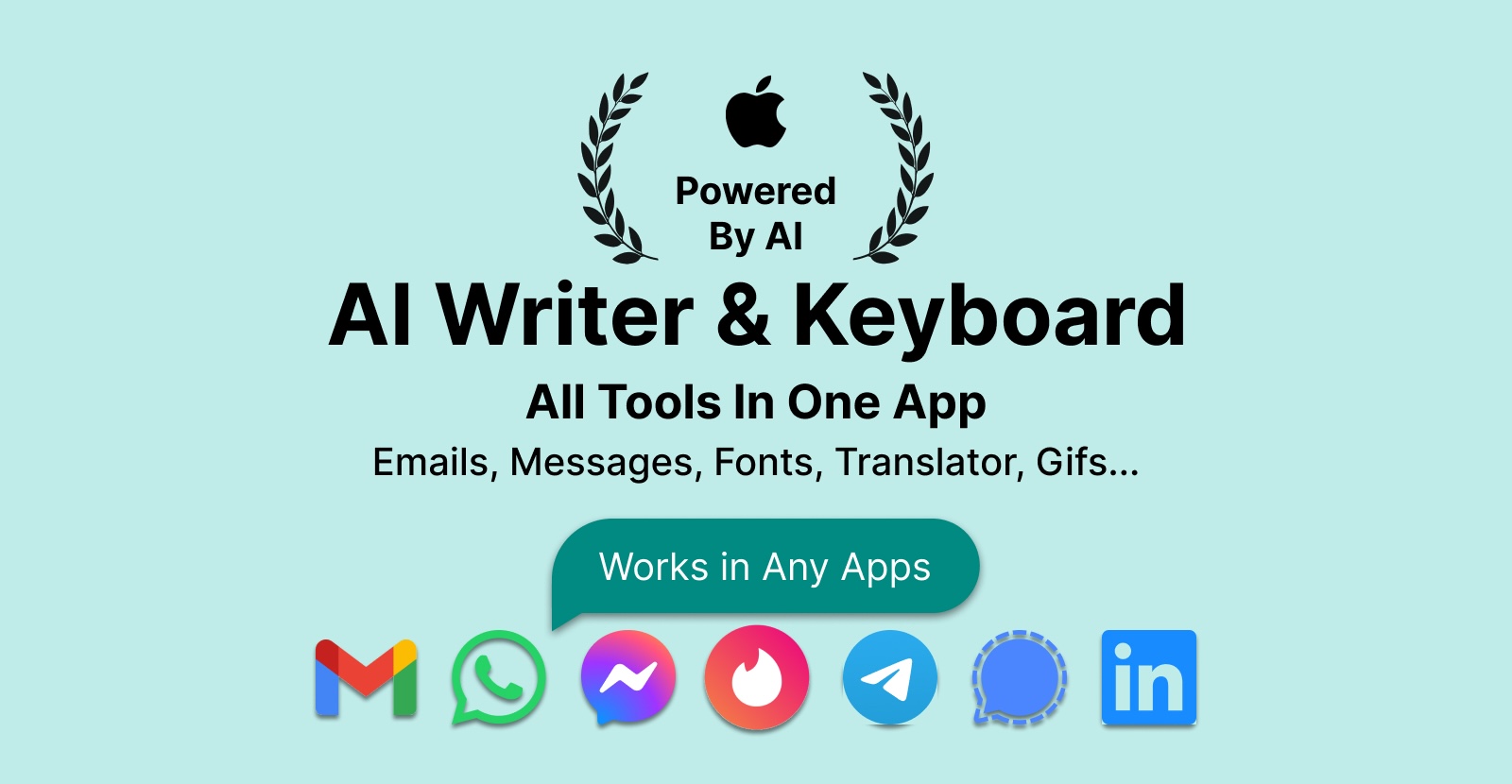 TextMaster AI keyboard and writing assistant on iPhone